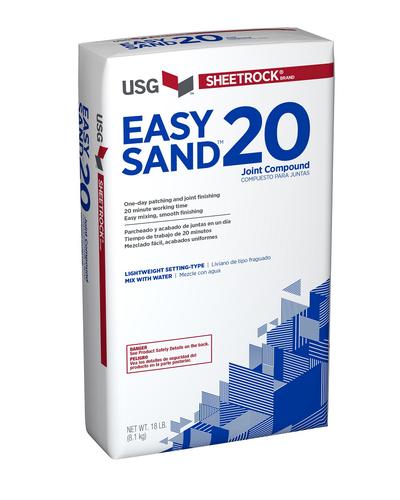 SHEETROCK® Easy Sand™ 20 Lightweight Setting-Type Joint Compound 18lb